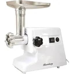 Мясорубка Rainberg Rb 671 2200 Вт шнековая насадка для сока  белая (Rb 671_1202)