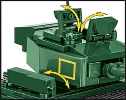 Конструктор COBI танк 1:35 Churchill Mk. III 3046 - мініатюра 7