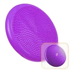 Балансировочная подушка массажная EasyFit фиолетовая