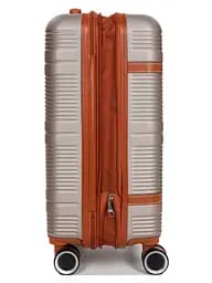 Валіза маленька S ABS-пластик Worldline Airtex 629 56×36×22см 38л Шампань - мініатюра 7