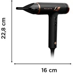 Фен Rowenta T-Shape Maestria Nano 1700 Вт чорний (HY8310F0) - мініатюра 8