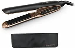 Выпрямитель Rowenta Thermocare Ultimate Experience, температурных режимов 5, 150-210С, дисплей, керамика, черно-золотой