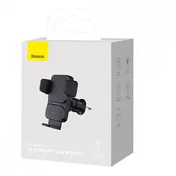 Автотримач для телефона з БЗП Baseus Wisdom Auto Alignment 15W Black (CGZX000001) - мініатюра 2