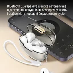 Навушники ColorWay Slim TWS-2 Earbuds White - мініатюра 10