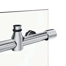 Душова кабіна без піддону Koer SR SC07-120x90x200-TR-01 прозоре скло Easy Clean 8 мм, хром KR5370, Універсальна, прозорий, хром - мініатюра 7