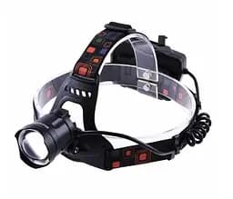 Налобный фонарь Police BL-XQ-218-HP50 Power bank + microUSB + 3х18650 + 3 режим