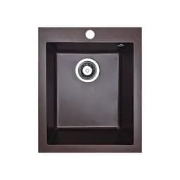 Кухонна мийка Adamant BOARD коричнева 410x495x190 мм, без крила 41 см