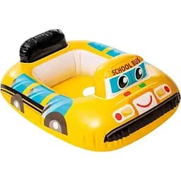 Надувной плотик с трусиками Intex 59586 "Школьный автобус", 71x58 см, от 1 года