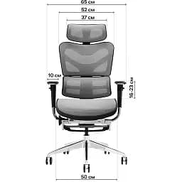 Офісне крісло GT Racer X-702L (W-82), червоне (X-702L Red (W-82)) - мініатюра 8