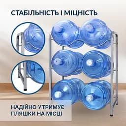 Підставка металева ViO MR6 на 6 бутлів, розбірна - мініатюра 8
