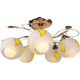 Люстра потолочная Brille в спальню E27 60W G (LK-487C/5)