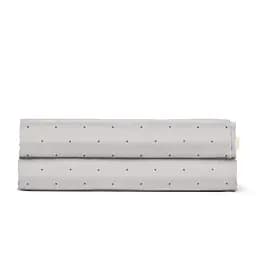 Дитяче простирадло Cosas Mini Dots CS5 110х160 бежеве (DotsGreyBeige_110x160)