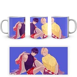 Кухоль GeekLand Banana Fish Бананова Риба Еш Ейджі BF 02.07 330 мл білий - мініатюра 4