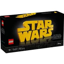 Конструктор LEGO Star Wars Логотип из кубиков «Звездные войны» 700 деталей (75407)