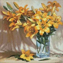 Алмазна мозаїка Ideyka Дотик сонця ©Валентина Баранюк AMO7405 40х40 см