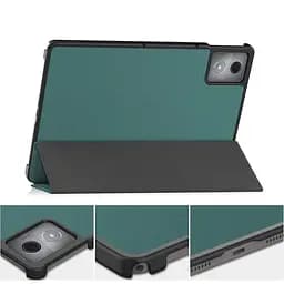Чохол-книжка BeCover Smart Case для Lenovo Tab K11 Plus TB-352F 11.45" Dark Green (711850) - мініатюра 2