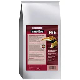 Гранулированный корм для крупных плодоядных и насекомоядных птиц Versele-Laga NutriBird H16 10 кг (5410340220771)