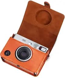 Чохол для фотокамер моментального друку Fujifilm Instax Mini Evo Case Brown [87581] - мініатюра 3