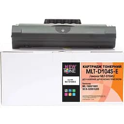 Картридж Samsung MLT-D104S, Black, ML-1660/1665, SCX-3200/3205, 1500 стор, NewTone (MLT-D104S-E)
