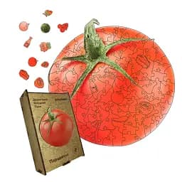 Деревянный пазл Парадичка, А2, Деревянная коробка 300+ элементов