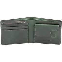 Портмоне чоловіче шкіряне GRANDE PELLE 11х9х2.5 см acs0032087 - мініатюра 2