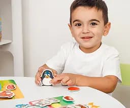 Гра настільна На липучках "Хто що їсть?" Vladi Toys VT1302-27 (укр) - мініатюра 2