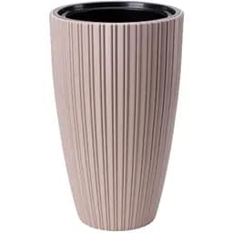 Горщик для квітів Form-Plastic Міка слім-30 5.5 л бежевий (5100-051)