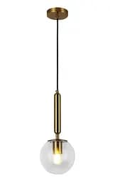 Подвесной светильник Levistella 752103-1(3515) AGD+CL (BRONZE), E27, бронзовый, 1 плафон, современный стиль для дома