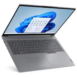 Ноутбук Lenovo ThinkBook 16, 16" WUXGA, Intel Core i7 13700H pana la 5 GHz, 16 GB RAM DDR5 5200, 512 GB SSD, Intel Iris X графікою, Windows 11 Pro, Arctic сірий 512 GB - мініатюра 3