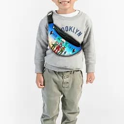 Сумка-бананка  "No Man's Sky" с  принтом ,32х15см,детская,молодежная (00101)