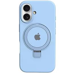 Чехол Epik Silicone Case Full Protective with Ring для Apple iPhone 16, 6.1 Blue