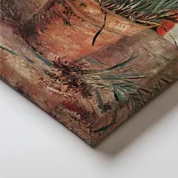 Інтер'єрна картина Горщик з цибулею, Вінсент ван Гог, Vincent van Gogh, Flowerpot with Chives, інтер'єрний декор, 60×45 см (id6819) - мініатюра 4