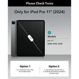 Чохол-клавіатура ESR Ascend Keyboard Case US Layout-Black для iPad Pro 11" (2024) (6B0190102) - мініатюра 2
