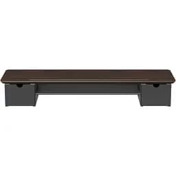 Настільна підставка для монітора Officepro MR161DW Dark Wood/Black (MR161DW) - мініатюра 3