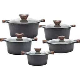 Набір каструль XPRO NY-10 з універсальним підходом для газових та індукційних плит (44675-ny-10_3465)