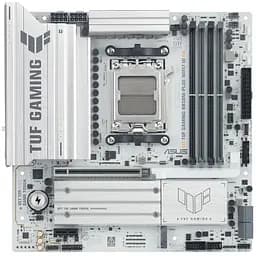 Материнская плата TUF GAMING B850M-PLUS WIFI7 W sAM5 B850 4xDDR5 M.2 HDMI DP Wi-Fi BT mATX белый Asus teh0018981