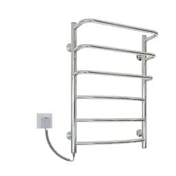 Электрический полотенцесушитель Kosser Каскад Дуга 700x500/6 EL рег. ДКД02ЕL, Хром, Левое