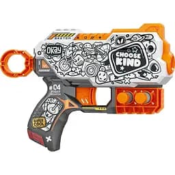 Игрушечный детский пистолет мех. с мягкими патронами (6 шт.) (Choose Kind) (20 х 13.5см)