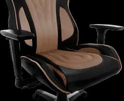 Геймерське крісло GT Racer чорне коричневе (X-2645 Black/Brown) - мініатюра 8