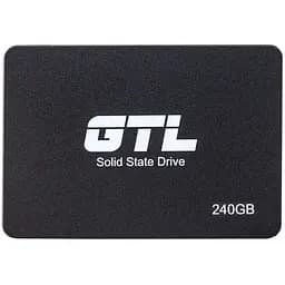 Твердотельный накопитель SSD 240Gb GTL зеленый Light SATA3 2.5" 3D TLC 550/500 МБ/с Bulk (GTLS240GBBL)