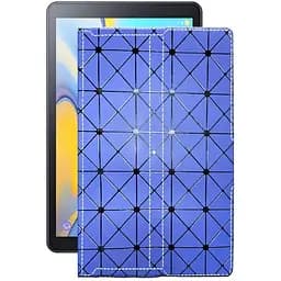 Чехол StatusCASE из экокожи для планшета Samsung Galaxy Tab A 10.5 (T595) Синий ромб