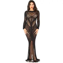 Сукня Leg Avenue Lace and Net Bodycon Gown One Size