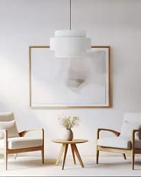 Підвісний світильник, люстра TK Lighting 5095 Calisto E27 1x15W IP20 білий - мініатюра 2