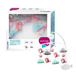 Музичний мобіль BabyOno Хмарки та пташки (626) - мініатюра 3