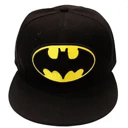 Кепка бейсболка Бетмен Batman лого чорна з вишивкою BN