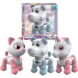 Інтерактивна тваринка Мій улюбленець WToys озвучення українською сенсор пісні фрази ходить (в асортименті) 40986