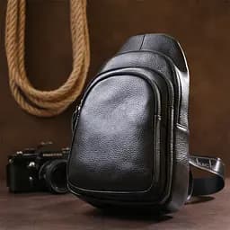 Чоловіча шкіряна сумка Vintage 17х31х7 см sum0020291 - мініатюра 6