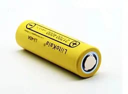Акумулятор Liitokala 21700 Lii-40A 3.7 V 4000mAh в кейсі Оригінал - мініатюра 2