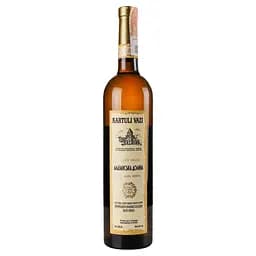 Уцінка. Вино Kartuli Vazi Алазанська Долина, біле, напівсолодке, 12,5%, 0,75 л