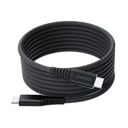 Кабель Choetech ХСС-1051 Black USB-C to USB-C Magnetic PD3.1 240W 1.8m (43-00127) - мініатюра 4